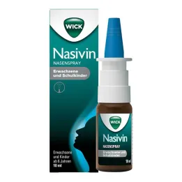 WICK Nasivin nesespray voksne / skolebarn 0,5 mg / ml, 10 ml