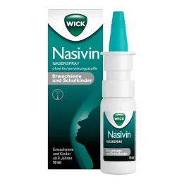 WICK Nasivin nesespray OK voksne / Schulkin.0,5 mg / ml, 10 ml