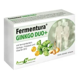 Fermentura Ginkgo Duo + kapsler, 30 stk