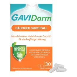 Gavidarm Frequent Diarrhea Capsules, 30 stk