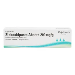 Sinkoksidpasta Abanta 200 mg / g Pasta for bruk på huden, 50 g