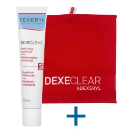 Dexeryl Dexeclear mattende vannvæske SPF 50, 40 ml