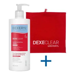 Dexeryl Dexeclear rensende fuktighetsgivende, 400 ml