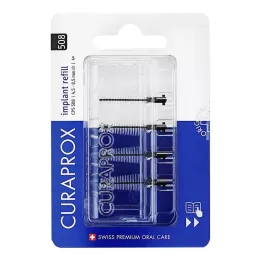 CURAPROX CPS 508 Interdentalimplantat 1,7–8,5 mm, 4 stk