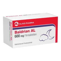 Valerian AL 600 mg filmdrasjerte tabletter, 30 stk
