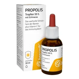 Beecraft Propolis dråper 55% pluss Echinacea, 30 ml
