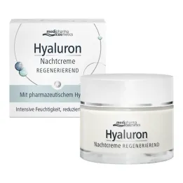 Hyaluronic nattkrem regenererende, 50 ml