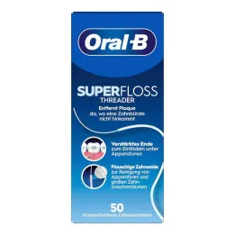 Oral-B tanntråd Superfloss-tråder, 50 stk