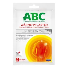 ABC Varmegipsfølsom fleece Hansaplast med, 2 stk