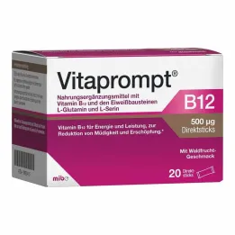 Vitaprompt B12 500 µg direkte pinner, 20 stk