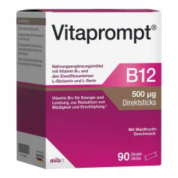 Vitaprompt B12 500 µg direkte pinner, 90 stk