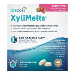 Xylimelts klebetabletter bærblanding Oracoat, 40 stk