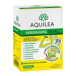 Aquilea Digestion Total Powder for Oral Sticks, 12 stk