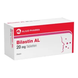 Bilastine AL 20 mg tabletter, 50 stk