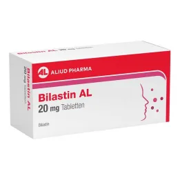 Bilastine AL 20 mg tabletter, 20 stk