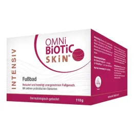 Omni-Biotic Skin intensivt fotbadepulver, 110 g