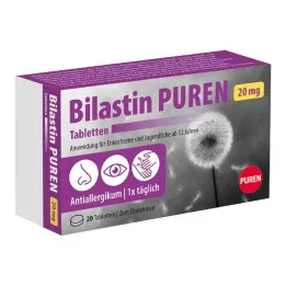 Bilastin Puren 20 mg tabletter, 20 stk
