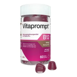 Vitaprompt B12 500 µg myk gummi, 60 stk