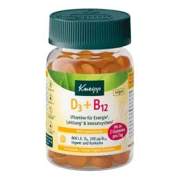 Kneipp Vitamin D3 + B12 Gummies, 30 stk