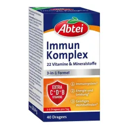 Abbey Immune Complex Dragees, 40 stk