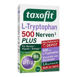 Taxofit L-Tryptofan 500 tabletter, 20 stk