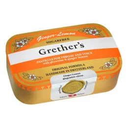 Grethers Ginger Sitron sukkerfri, 110 g