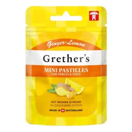 Grethers Ginger Sitron sukkerfri, 30 g