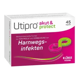 Utipro akutt &amp; beskytter harde kapsler, 45 stk
