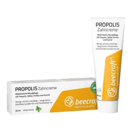BEECRAFT Propolis tannkrem Salvie Arnica Fluorid 50 ml Tannkrem, 50 ml