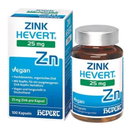 Sink Hevert 25 mg kapsler, 100 stk