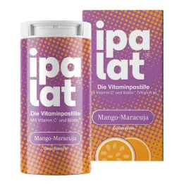 Ipalat Vitaminpastillen mango-pasjonsfrukt, 40 stk