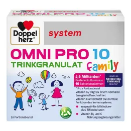 Doppelherz Omni Pro 10 familiesystem drikkegranulat, 20 stk