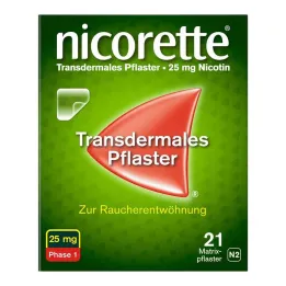 nicorette TX gips 25 mg, 21 stk