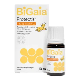 Bigaia Protectis pluss Vitamin D3 dråper, 10 ml