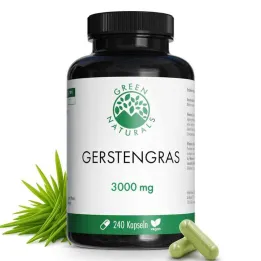 Green Naturals® bygggress 3000 mg kapsler vegansk (240 stykker)