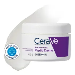 Cerave Hudfornyende peptidkrem, 48 g