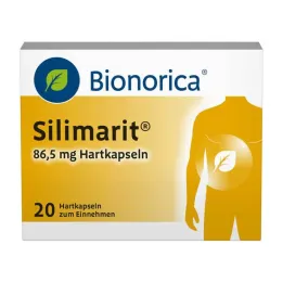 Silimarit 86,5 mg harde kapsler, 20 stk