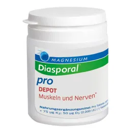 Magnesium Diasporal pro + B-Vit.DEPOT Musk.+ Nerveflik, 90 stk