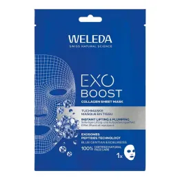 Weleda Exo Boost Collagen arkmaske blå gentian, 20 ml