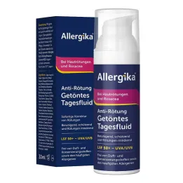 Allergisk anti-rødhet tonet dagvæske LSF 50+, 30 ml