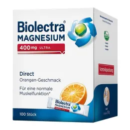 Biolectra Magnesium 400 mg ultra Direct Orange, 100 stk