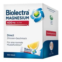 Biolectra Magnesium 400 mg ultra Direct Sitron, 100 stk