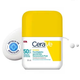 Cerave Sun Protection Fluid Invisi.fuktighet.SPF 50, 50 ml