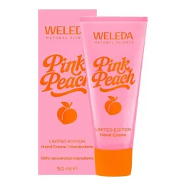 Weleda Pink Peach håndkrem, 50 ml