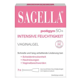 Sagella poligyn 50 + intensiv fuktighetsgelé, 7 stk