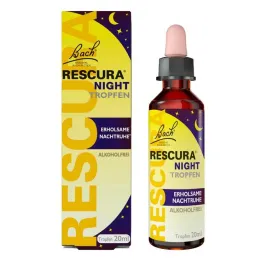 Bachblomster Rescura Nattdråper alkoholfri, 20 ml