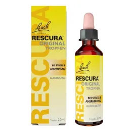 Bachblomst Rescura dråper alkoholfri, 20 ml