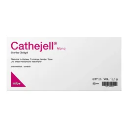 Cathejell Mono sterilt glidemiddel Zhs 12,5 g, 25 stk