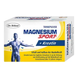 Dr. Böhm Magnesium Sport + Kreatin Granulat, 30 stk