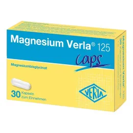 Magnesium Verla 125 Caps, 30 stk